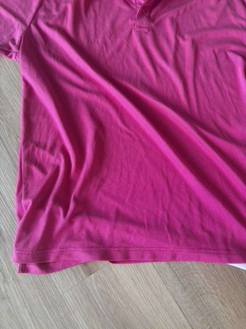 CALLAWAY MEN'S CALLAWAY POLO Pink white Dot XL - Picture 2 of 9